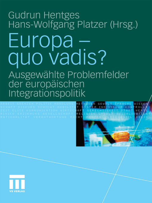 Title details for Europa--quo vadis? by Gudrun Hentges - Available